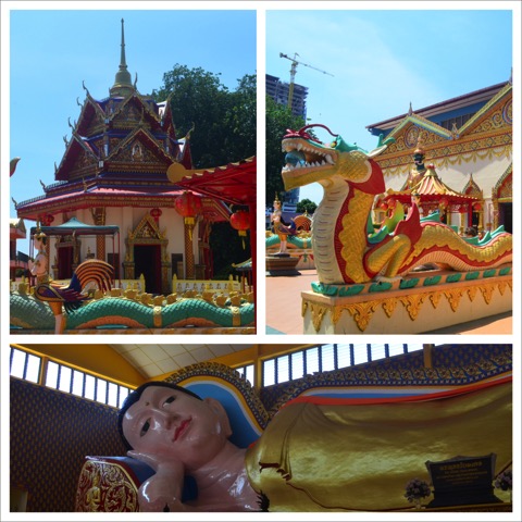 Thai temple Collage