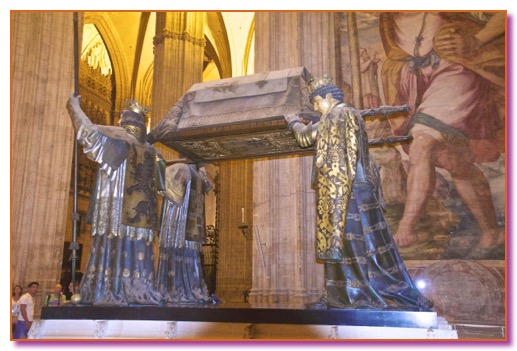 Casket with Columbus