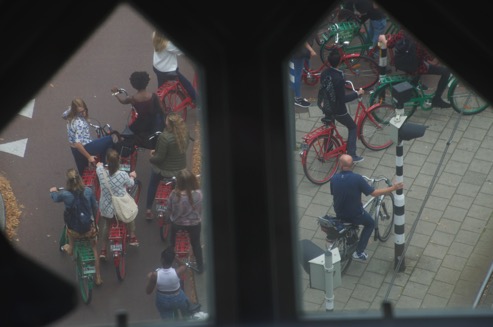 Cyclists 