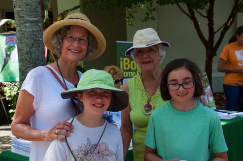 Sara Cunningham Bright coauthor with Paulette Ogard at Butterfly Awareness Day