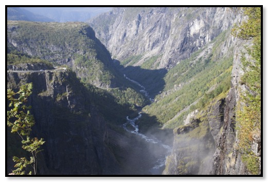 VØRINGSFOSSEN waterfall