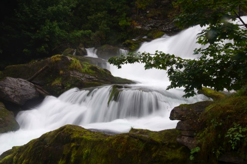 waterfall at geiringer