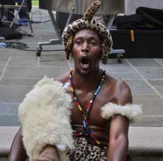 Zulu drummer